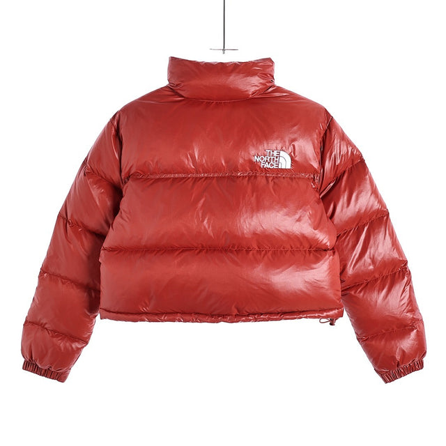The North Face Nuptse Puffer — Brown Gloss
