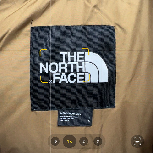 The North Face Nuptse Puffer — Cream