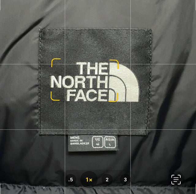 The North Face Nuptse Puffer — Olive/Black