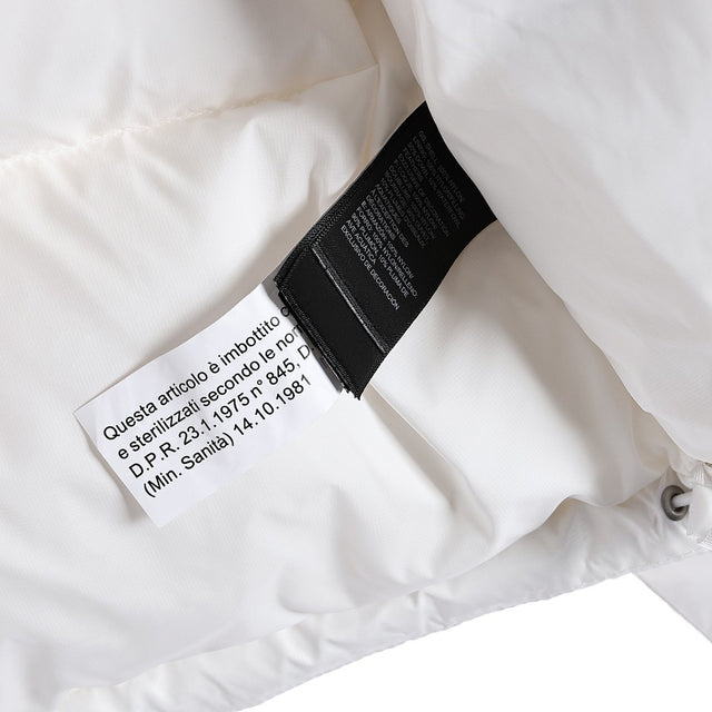 The North Face Denali Fleece — White/Black